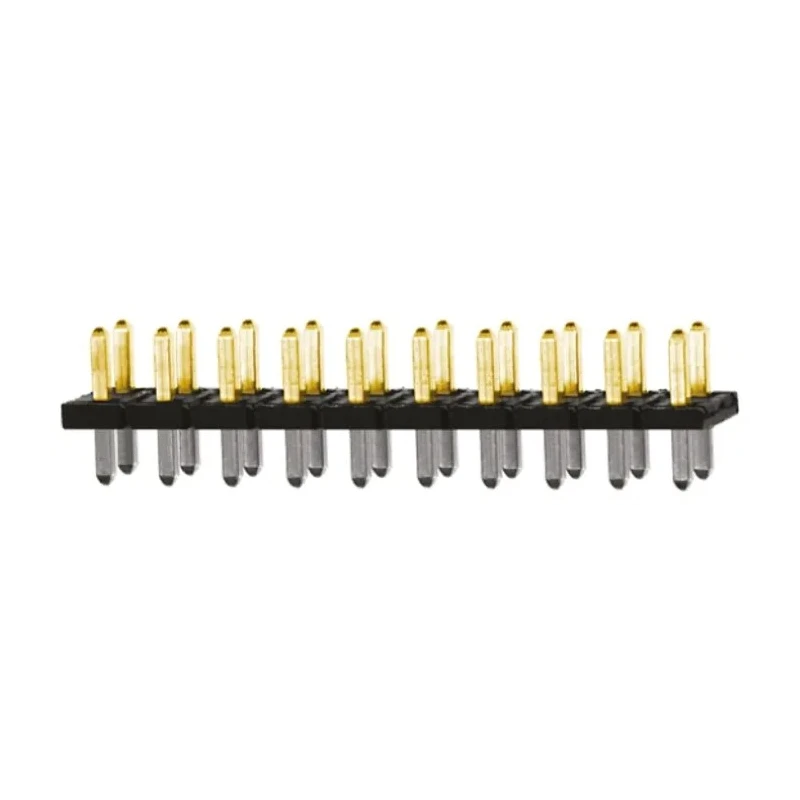Samtec FTS Series Straight Surface Pin Header 20 Contacts 1.27 mm Pitch 2 Row Unshrouded FTS-110-01-L-D