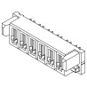 Samtec MPS Series Straight Through Hole PCB Socket 8-Contact 1 Row 5 mm Pitch Solder MPS-08-7.70-01-L-V