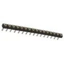 Samtec Board-to-Board Through Hole PCB Socket 16-Contact 1 Row 2.54 mm Pitch Solder SL-116-T-10