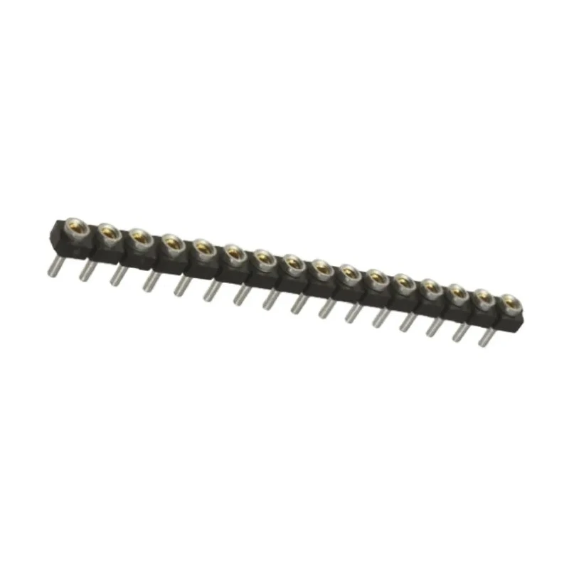 Samtec Board-to-Board Through Hole PCB Socket 16-Contact 1 Row 2.54 mm Pitch Solder SL-116-T-10