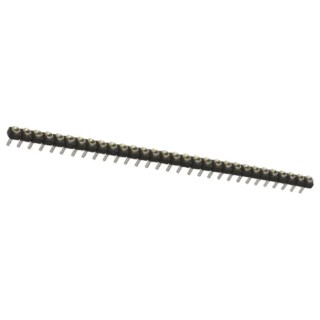 Samtec SL Series Straight Through Hole Board-to-Board PCB Socket 30 Contact 1 Row 2.54 mm Pitch Solder SL-130-T-10