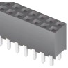 Samtec SQW Series Straight Through Hole Board-to-Board PCB Socket 60-Contact 2 Row 2mm Pitch 500V 12A SQW-130-01-L-D