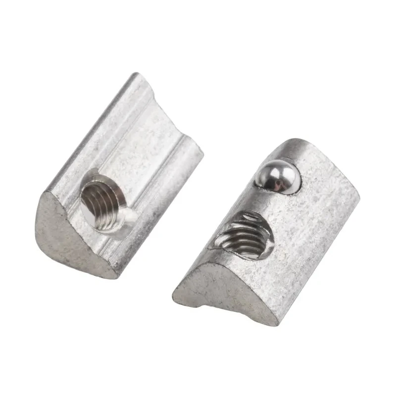 RS PRO Connecting Component T-Slot Nut Thread Size M5 for Strut Profile 30 mm Groove Size 6 mm 767-5538