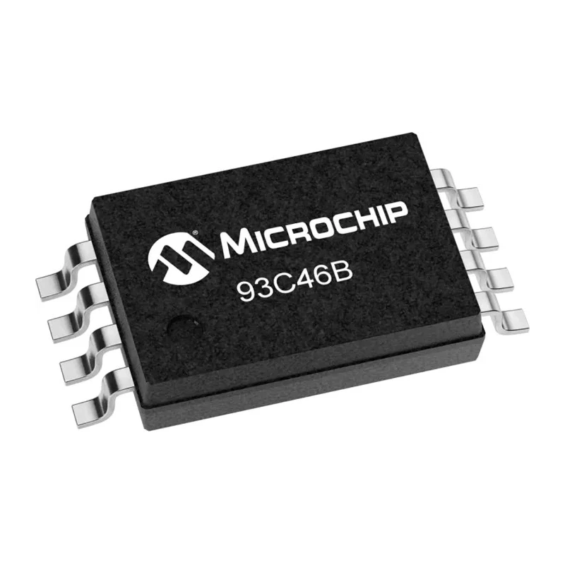 Microchip 1 kB Serial-Microwire EEPROM, 250 ns, 8-Pin SOIC, 4.5-5.5V, 2MHz, 16-Bit Word 93C46BT-I/SN