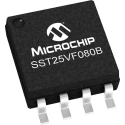 Microchip NOR 8 MB SPI Flash Memory 8-Pin SOIJ SST25VF080B-50-4I-S2AE-T