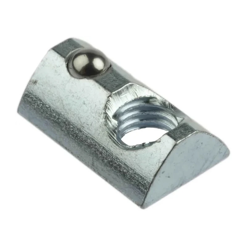 RS PRO Steel M8 T-Slot Nut Connecting Component for 40 mm Strut Profile Groove Size 8 mm 767-5667