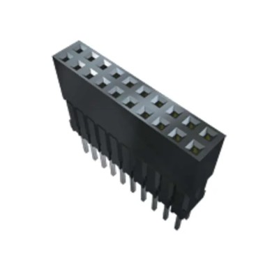 Samtec ESQ Series Straight Through Hole PCB Socket, 10-Contact, 2 Row, 2.54 mm Pitch, 5.7A, 515V ESQ-110-44-T-D