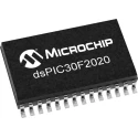 Microchip 16-bit dsPIC Microcontroller, 15 MHz, 12kB FLASH, 28-Pin PDIP DSPIC30F