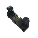 Samtec EHT Series Straight Through Hole PCB Header, 13 Contacts, 2 mm Pitch, 1 Row, Shrouded EHT-113-01-F-D