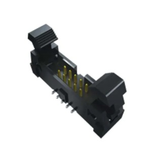 Samtec EHT Series Straight Through Hole PCB Header, 13 Contacts, 2 mm Pitch, 1 Row, Shrouded EHT-113-01-F-D