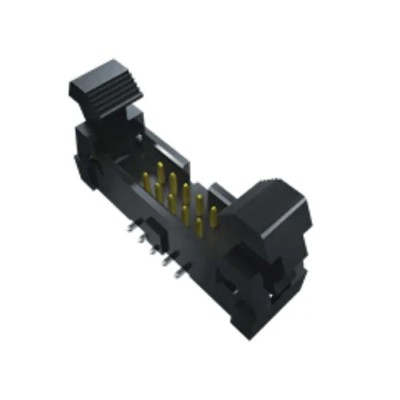 Samtec EHT Series Straight Through Hole PCB Header, 13 Contacts, 2 mm Pitch, 1 Row, Shrouded EHT-113-01-F-D