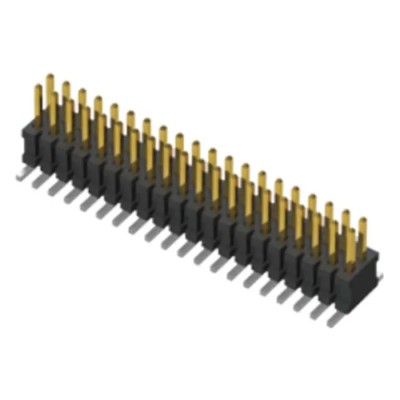 Samtec FTSH Series Straight Surface Pin Header 10 Contacts 1.27 mm Pitch 2 Row Unshrouded FTSH-108-04-L-D