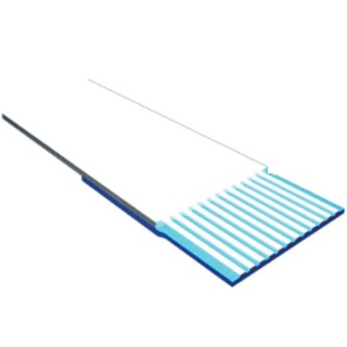 Samtec FJH Series Ribbon Cable Flat 0.5 mm Pitch 4 mm Length FJH-10-D-06.00-4