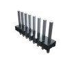 Samtec FWJ Series Right Angle Through Hole Pin Header 2 Contacts 3.96 mm Pitch 1 Row Unshrouded FWJ-02-02-T-S-RA