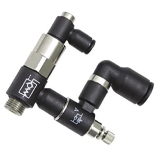 Legris Pneumatic Solenoid Valve Pilot G 1/8 in Port Size 10 bar Pressure Nickel Plated Brass Polymer Body 7894 06 10