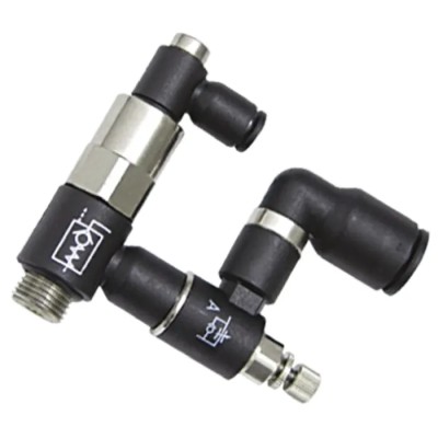 Legris Pneumatic Solenoid Valve Pilot G 1/8 in Port Size 10 bar Pressure Nickel Plated Brass Polymer Body 7894 06 10