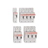Mersen 50A Rail Mount Fuse Holder for 14 x 51 mm Fuse, 3-Pole, 690V AC CMS14 Series F331067 / CMS143M