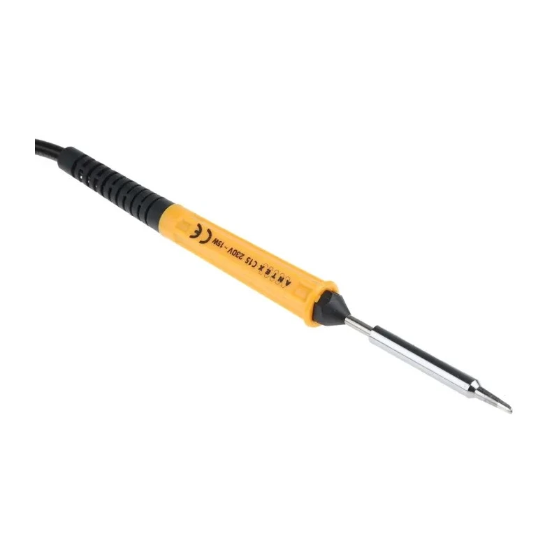 Antex Electronics 15W Electric Soldering Iron Kit 230V 370°C with Stand K78247A