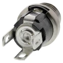 Switchcraft Straight DC Power Socket Panel Mount 5A 12.0V Silver 722A-RS