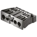 Wieland GST18i5 Series Panel Mount Connector Male Clamp 5-Pole 20A IP40 400V GST18i5