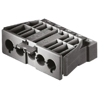 Wieland GST18i5 Series Panel Mount Connector Male Clamp 5-Pole 20A IP40 400V GST18i5