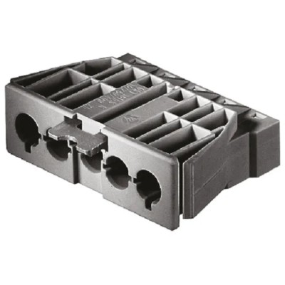 Wieland GST18i5 Series Panel Mount Connector Male Clamp 5-Pole 20A IP40 400V GST18i5