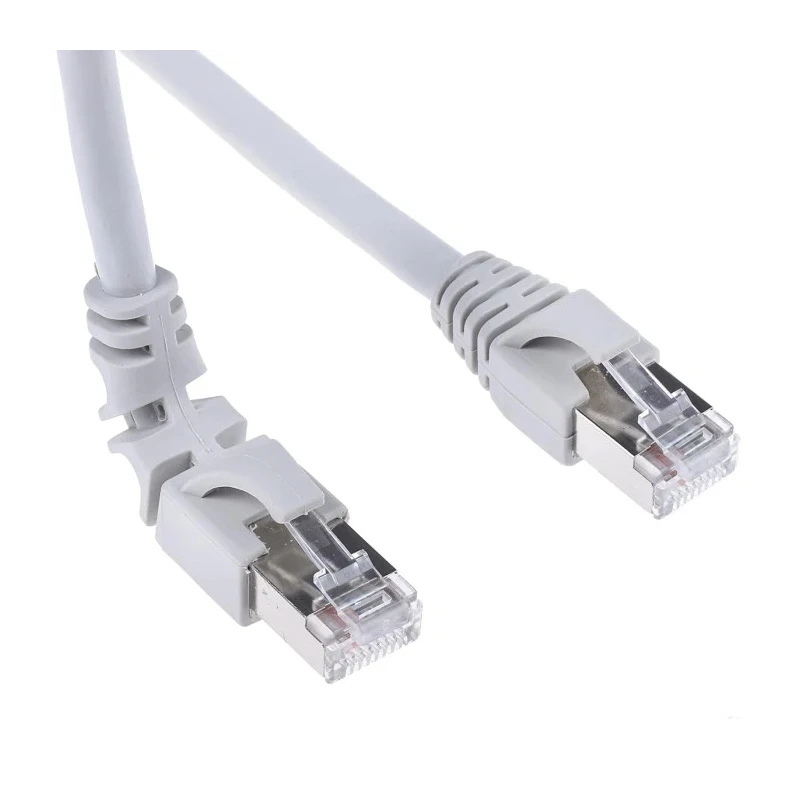Weidmüller IE Cat6 Shielded Screened Ethernet Cable with Low Smoke Zero Halogen Grey Jacket, 3 m Cat6