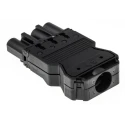 Wieland GST18i4 Series 4-Pole Cable Mini Male Screw Lighting Connector 400V 20A IP40 GST18i4