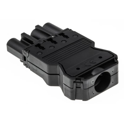 Wieland GST18i4 Series 4-Pole Cable Mini Male Screw Lighting Connector 400V 20A IP40 GST18i4