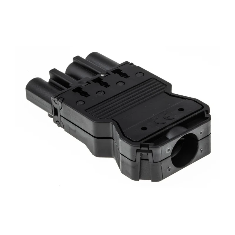 Wieland GST18i4 Series 4-Pole Cable Mini Male Screw Lighting Connector 400V 20A IP40 GST18i4
