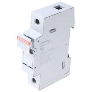 Mersen 32A Rail Mount Fuse Holder 1P-Pole Plastic Case 1kV D100997K