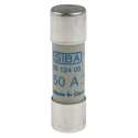 SIBA 50A Ceramic Cartridge Fuse, 14 x 51 mm, 690V AC High Breaking Capacity 5012406.5
