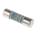 SIBA 50A Ceramic Cartridge Fuse, 14 x 51 mm, 690V AC High Breaking Capacity 5012406.5