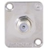 Switchcraft EH Series 1 Port F Connector/F Connector Unshielded Adapter EHFF2