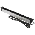 brennenstuhl Power Distribution Unit Extension Lead Kit 230V AC 16A 2m Cable 9 Socket Type F Switchable Black 1390007009