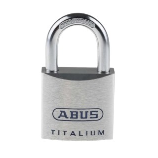 ABUS Weatherproof Padlock Titanium Body 8 mm Shackle Diameter 45 mm Width 80TI/45 KA8011