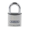 ABUS Weatherproof Padlock Titanium Body 8 mm Shackle Diameter 45 mm Width 80TI/45 KA8011