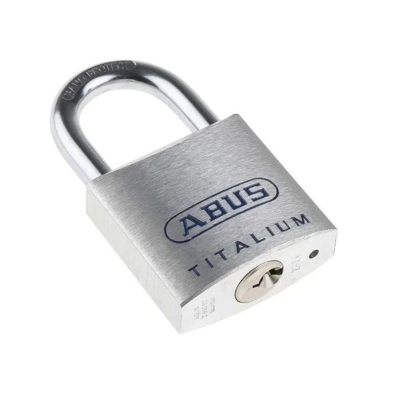ABUS Weatherproof Padlock Titanium Body 8 mm Shackle Diameter 45 mm Width 80TI/45 KA8011