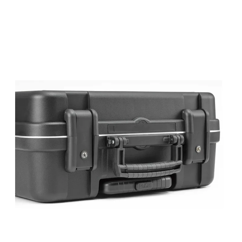 GT Line 2 Drawer Plastic Wheeled Tool Case Black 430 mm Length 320 mm Width 160 mm Height BOXERWHPEL