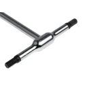 Facom T Metric Hex Key, Long Arm, Hex Size 6 mm, Chrome Finish, 210mm Length 84TC.6