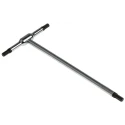Facom T Metric Hex Key, Long Arm, Hex Size 6 mm, Chrome Finish, 210mm Length 84TC.6