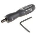 Facom Adjustable Torque Screwdriver 2 to 10 Nm, 1/4 in Drive, ±6% Accuracy A.404