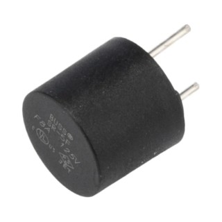 Eaton Electrical Fuse Radial Mount 8A Current Rating 125V AC Fast Acting SR-5F-8A-BK