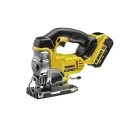 DeWALT Cordless 135 mm 400 W Brushed Motor Jigsaw with 18V 4Ah Battery and 45° Bevel Adjustable Shoe DCS331M2