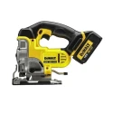 DeWALT Cordless 135 mm 400 W Brushed Motor Jigsaw with 18V 4Ah Battery and 45° Bevel Adjustable Shoe DCS331M2