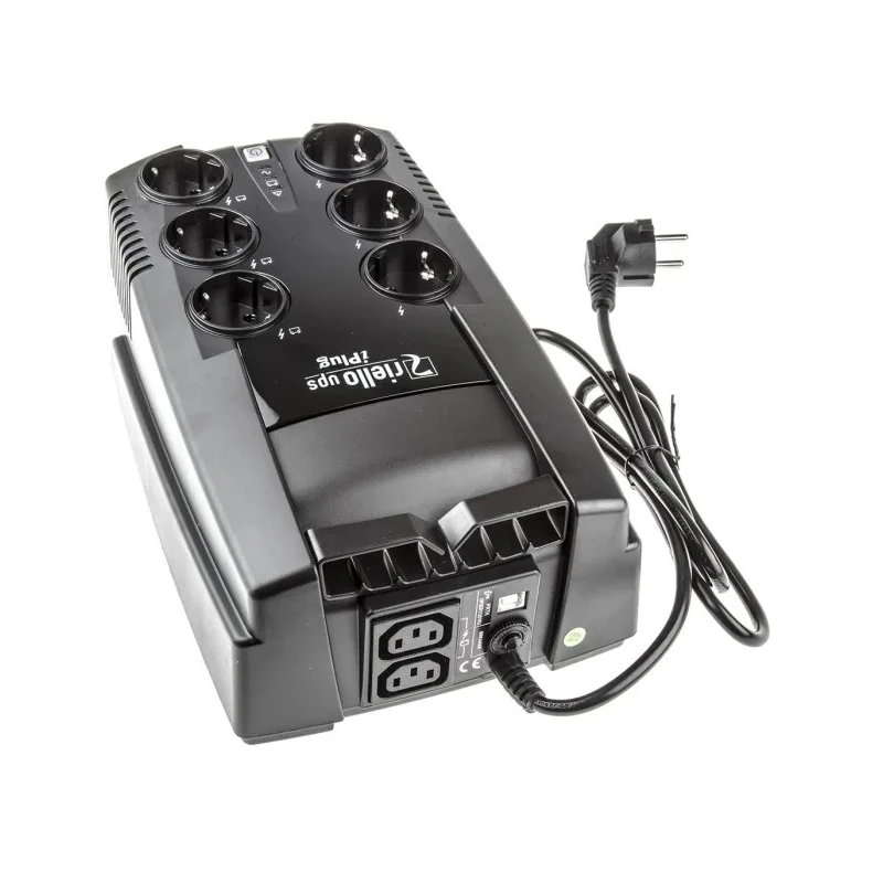 Riello Uninterruptible Power Supply Offline, 800 VA, 480 W, Stand Alone, 8 Outlets IPLUG 80