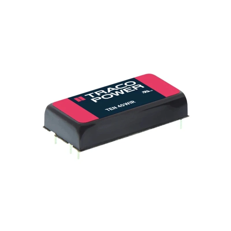 TRACOPOWER 40W Single Output Regulated Isolated DC/DC Converter PCB Mount, 15V DC, 2.666A, Input 9V-36V TEN 40-2413WIR