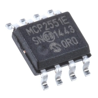 Microchip CAN Transceiver Interface IC 1 Mbps, 8-Pin SOIC MCP2551-E/SN