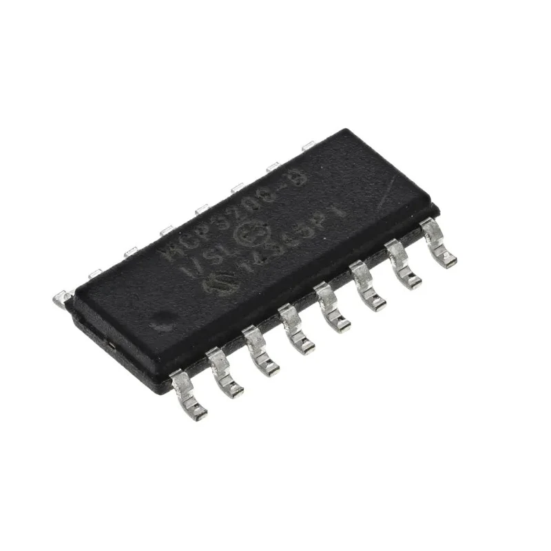 Microchip 8-Channel 12-Bit SAR ADC 100 ksps SPI Interface 16-Pin SOIC MCP3208-BI/SL