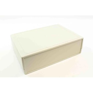 RS PRO Beige ABS Instrument Case 250 mm Length, 75 mm Height, 180 mm Width 198-1392